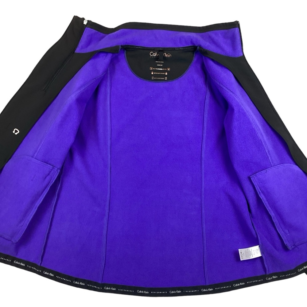 Calvin Klein Performance Softshell Jacket Black &… - image 3
